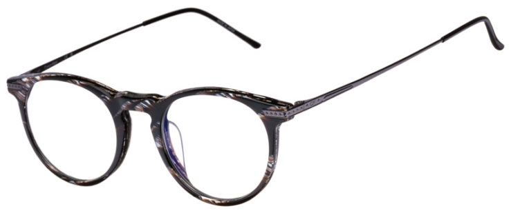 prescription-glasses-model-Calvin Klein-CK5227T-Black Horn -45