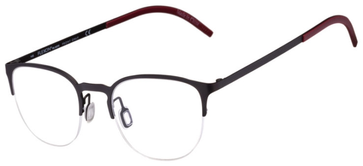 prescription-glasses-model-Flexon-B2035-Matte Graphite -45
