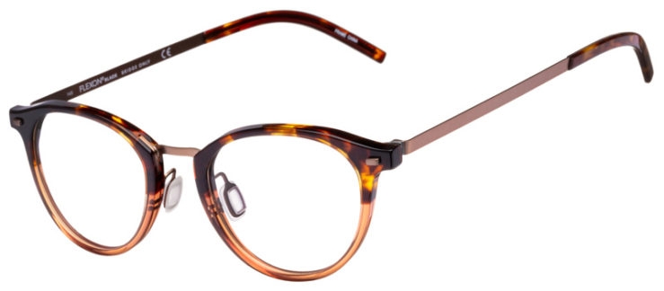 prescription-glasses-model-Flexon-B2036-Tortoise Brown Gradient -45