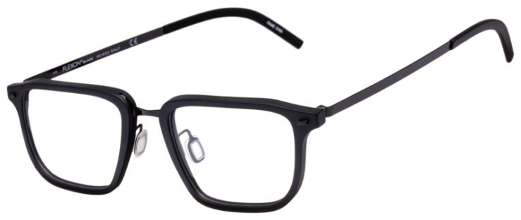 prescription-glasses-model-Flexon-B2037-Matte Black -45