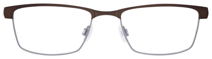 prescription-glasses-model-Flexon-E1110-Brown -Front