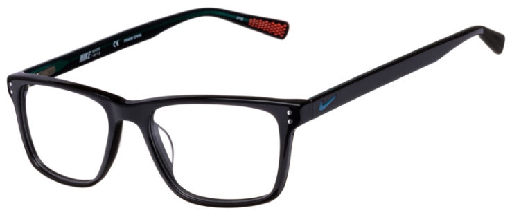 prescription-glasses-model-Nike-7243-Black Green -45