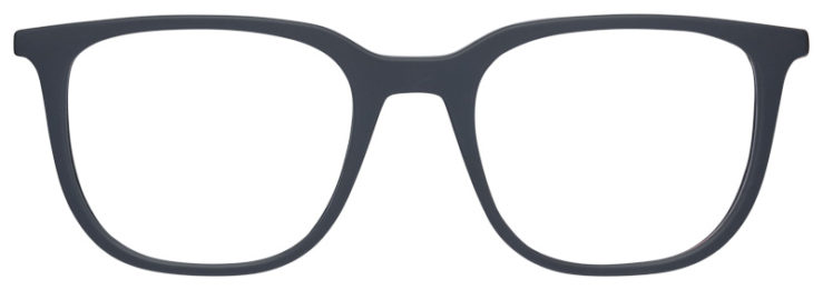 prescription-glasses-model-Prada-VPS 01O-Grey Rubber -Front