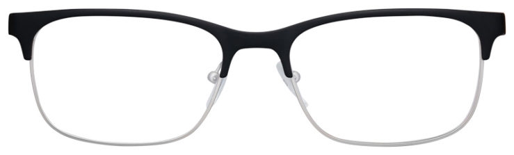 prescription-glasses-model-Prada-VPS 52N-Matte Black Silver -Front