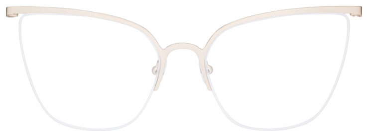 prescription-glasses-model-Salvatore Ferragamo-SF2197-Matte Gold -Front