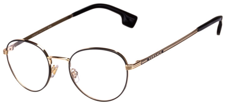 prescription-glasses-model-Versace-VE1279-Gold Matte Black -45