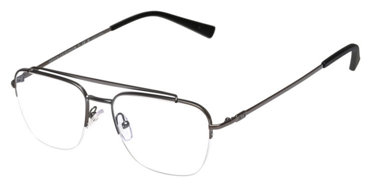prescription-glasses-model-Armani Exchange-AX1049-Matte Gunmetal -45