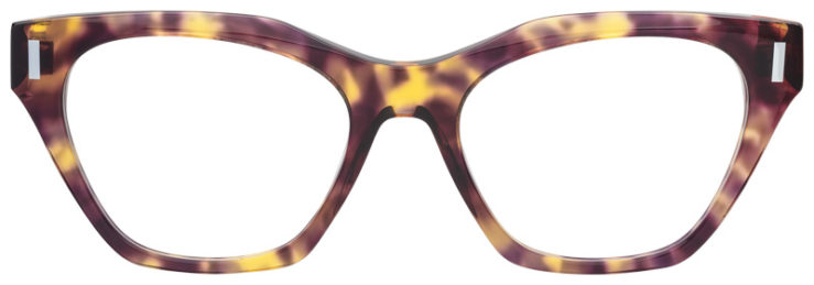 Prescription-glasses-model-Calvin Klein _CK23518_Violet Havana-FRONT