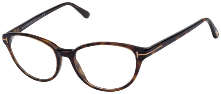 Prescription-glasses-model-Tom Ford_TF5422_Tortoise -45 Prescription-glasses-model-Tom Ford_TF5422_Tortoise -45