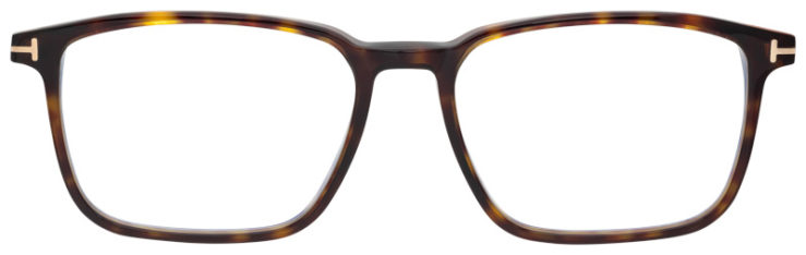 Prescription-glasses-model-Tom Ford_TF5607B_Tortoise -FRONT