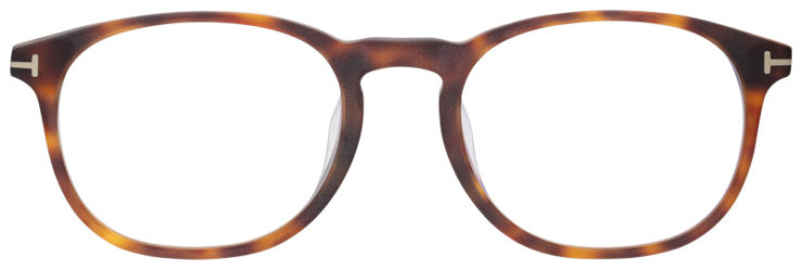 Prescription-glasses-model-Tom Ford_TF5680F_Matte Havana-FRONT