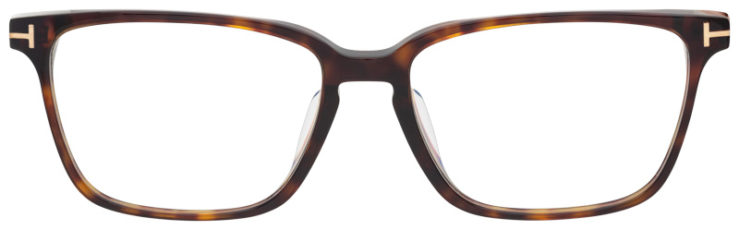 Prescription-glasses-model-Tom Ford_TF5696F_Tortoise -FRONT