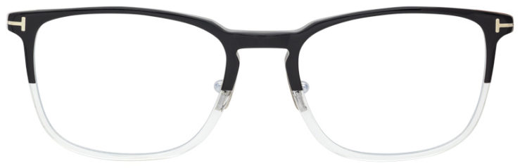 Prescription-glasses-model-Tom Ford_TF5699B_Black Clear -FRONT