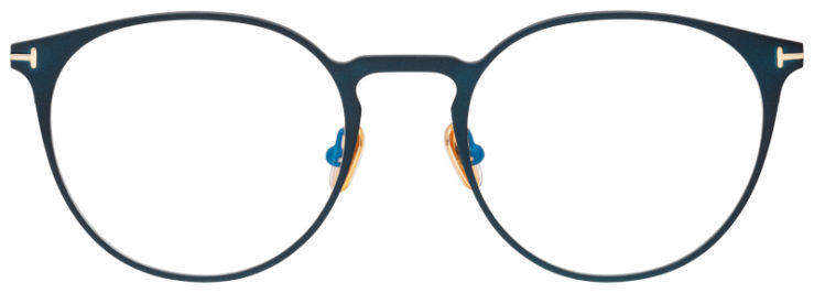 Prescription-glasses-model-Tom Ford_TF5798B_Blue-FRONT