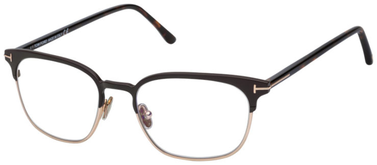 Prescription-glasses-model-Tom Ford_TF5799B_Matte Brown -45