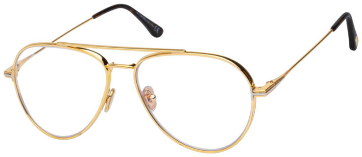Prescription-glasses-model-Tom Ford_TF5800B_Gold -45