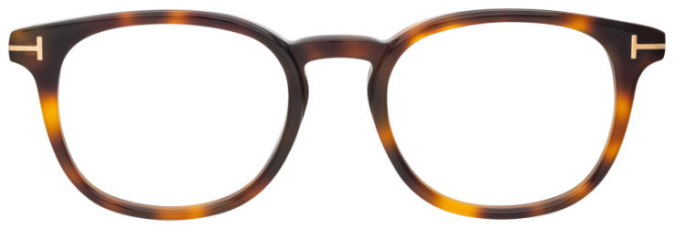 Prescription-glasses-model-Tom Ford_TF5819B_Dark Havana-FRONT Prescription-glasses-model-Tom Ford_TF5819B_Dark Havana-FRONT