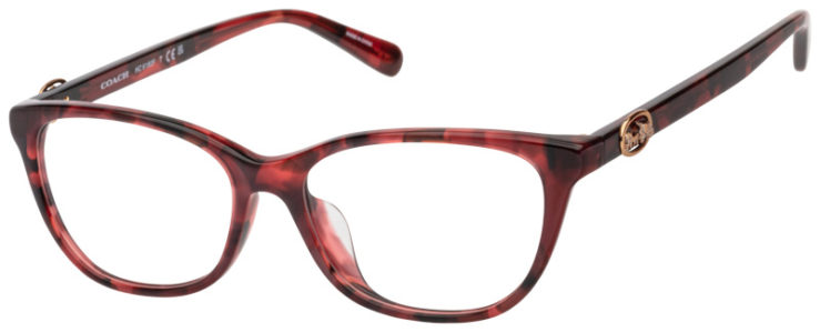 Prescription-glasses-model-Coach _HC6180F_Red Tortoise -45