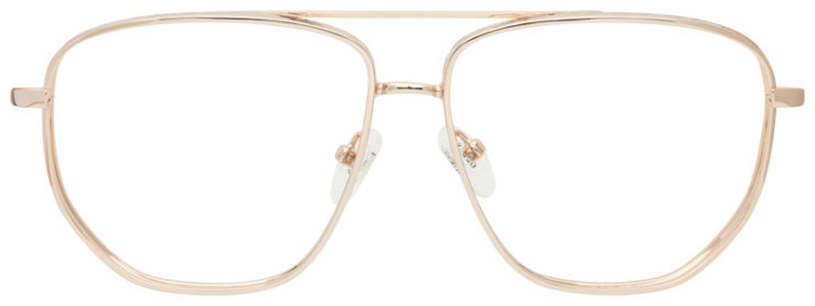 Prescription-glasses-model-Guess_GU7635_Gold -FRONT