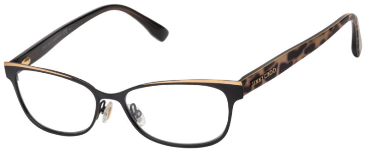 Prescription-glasses-model-Jimmy Choo_JC147_Matte Black-45
