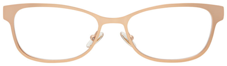Prescription-glasses-model-Jimmy Choo_JC203_Rose Gold -FRONT