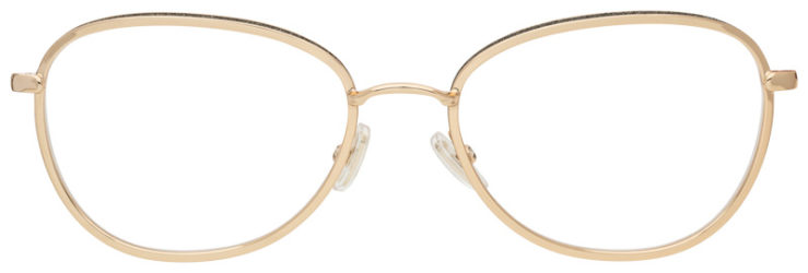 Prescription-glasses-model-Jimmy Choo_JC229_Gold Black -FRONT