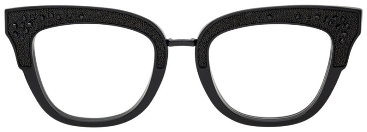 Prescription-glasses-model-Jimmy Choo_JC237_Black-FRONT