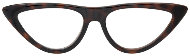Prescription-glasses-model-Jimmy Choo_JC255-G_Dark Havana -FRONT