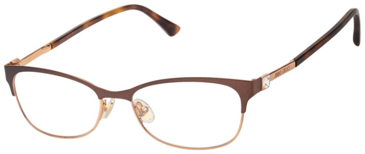 Prescription-glasses-model-Jimmy Choo_JC275_Brown Gold-45