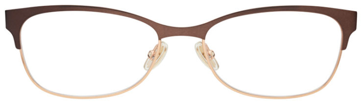 Prescription-glasses-model-Jimmy Choo_JC275_Brown Gold-FRONT