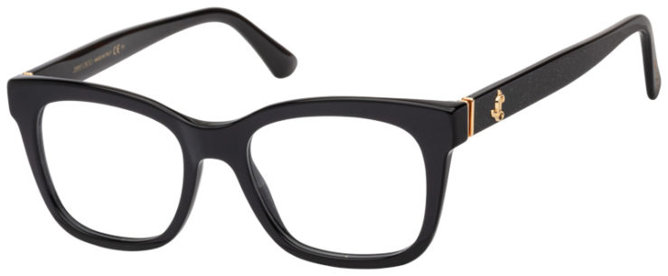 Prescription-glasses-model-Jimmy Choo_JC277_Black -45 Prescription-glasses-model-Jimmy Choo_JC277_Black -45