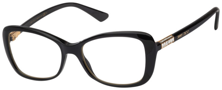 Prescription-glasses-model-Jimmy Choo_JC284_Black -45 Prescription-glasses-model-Jimmy Choo_JC284_Black -45