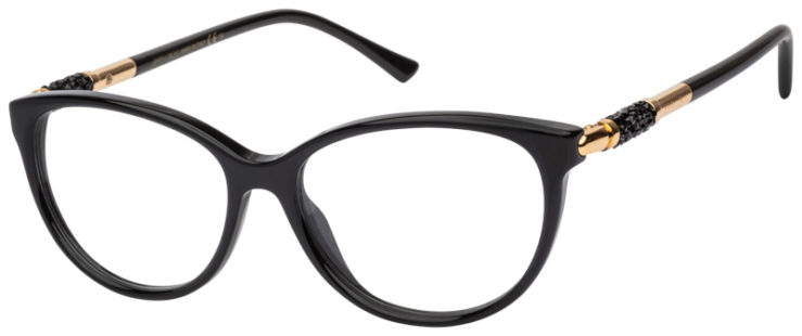 Prescription-glasses-model-Jimmy Choo_JC293_Black -45 Prescription-glasses-model-Jimmy Choo_JC293_Black -45