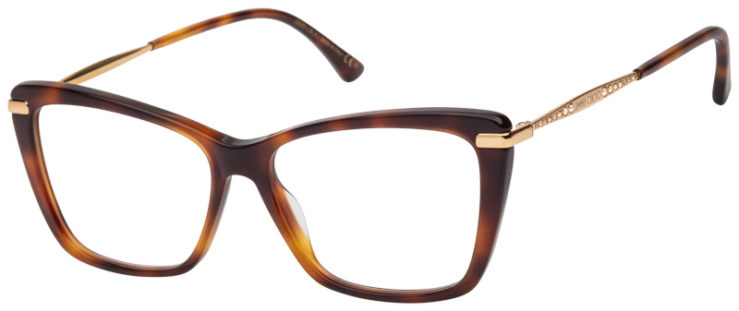 Prescription-glasses-model-Jimmy Choo_JC297_Havana-45 Prescription-glasses-model-Jimmy Choo_JC297_Havana-45