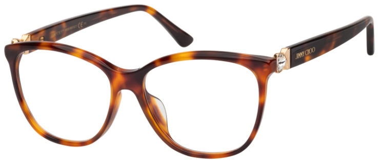 Prescription-glasses-model-Jimmy Choo_JC318-G_Havana-45
