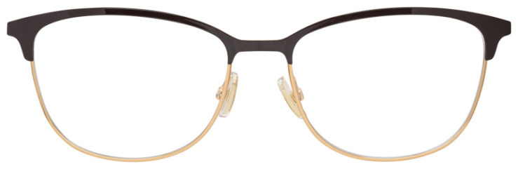 Prescription-glasses-model-Jimmy Choo_JC319_Brown Gold-FRONT