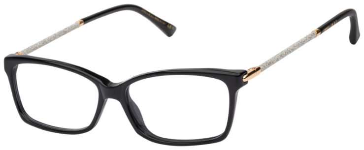 Prescription-glasses-model-Jimmy Choo_JC332_Black -45 Prescription-glasses-model-Jimmy Choo_JC332_Black -45