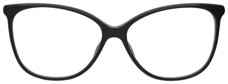 Prescription-glasses-model-Jimmy Choo_JC343_Black -FRONT