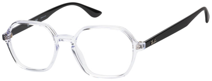 Prescription-glasses-model-Ray Ban_RB4361V_Clear -45 Prescription-glasses-model-Ray Ban_RB4361V_Clear -45