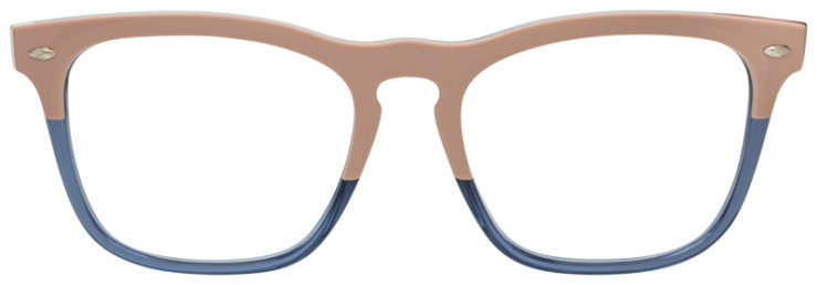Prescription-glasses-model-Ray Ban_RB4487VF_Beige Blue -FRONT
