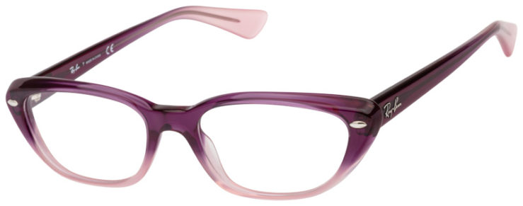 Prescription-glasses-model-Ray Ban_RB5242_Purple-45
