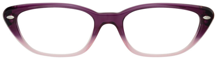 Prescription-glasses-model-Ray Ban_RB5242_Purple-FRONT