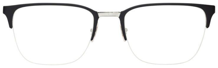 Prescription-glasses-model-Ray Ban_RB6428_Matte Black Silver -FRONT