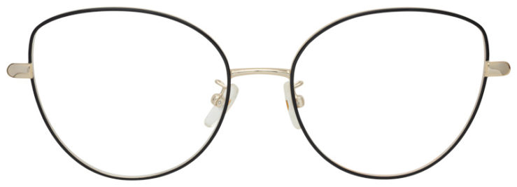 Prescription-glasses-model-Tory Burch _TY1073_Black Gold -FRONT Prescription-glasses-model-Tory Burch _TY1073_Black Gold -FRONT