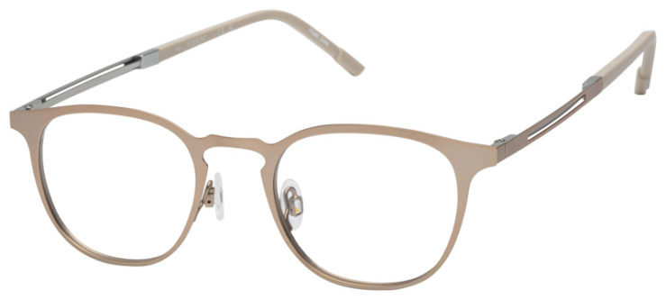 Prescription-glasses-model-Flexon _E1150_Light Gold -45