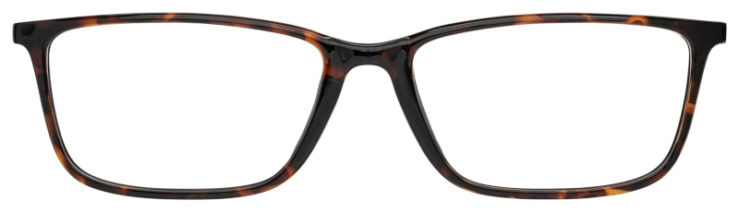 Prescription-glasses-model-Flexon _EP8014_Dark Tortoise -FRONT