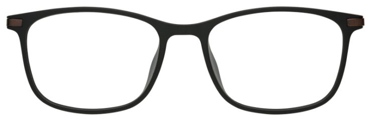 Prescription-glasses-model-Flexon _EP8016_Matte Black -FRONT