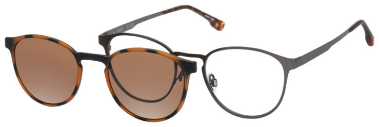 Prescription-glasses-model-Flexon _FLX1002 MAG_Gunmetal Tortoise-45 Prescription-glasses-model-Flexon _FLX1002 MAG_Gunmetal Tortoise-45