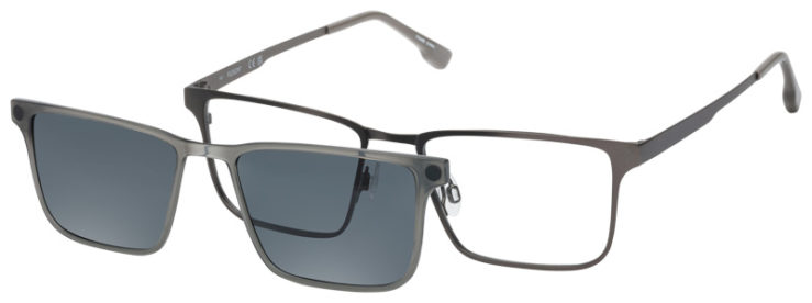 Prescription-glasses-model-Flexon _FLX1006 MAG_Matte Gunmetal -45