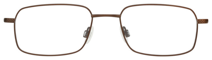 Prescription-glasses-model-Flexon _H6074_Satin Coffee-FRONT